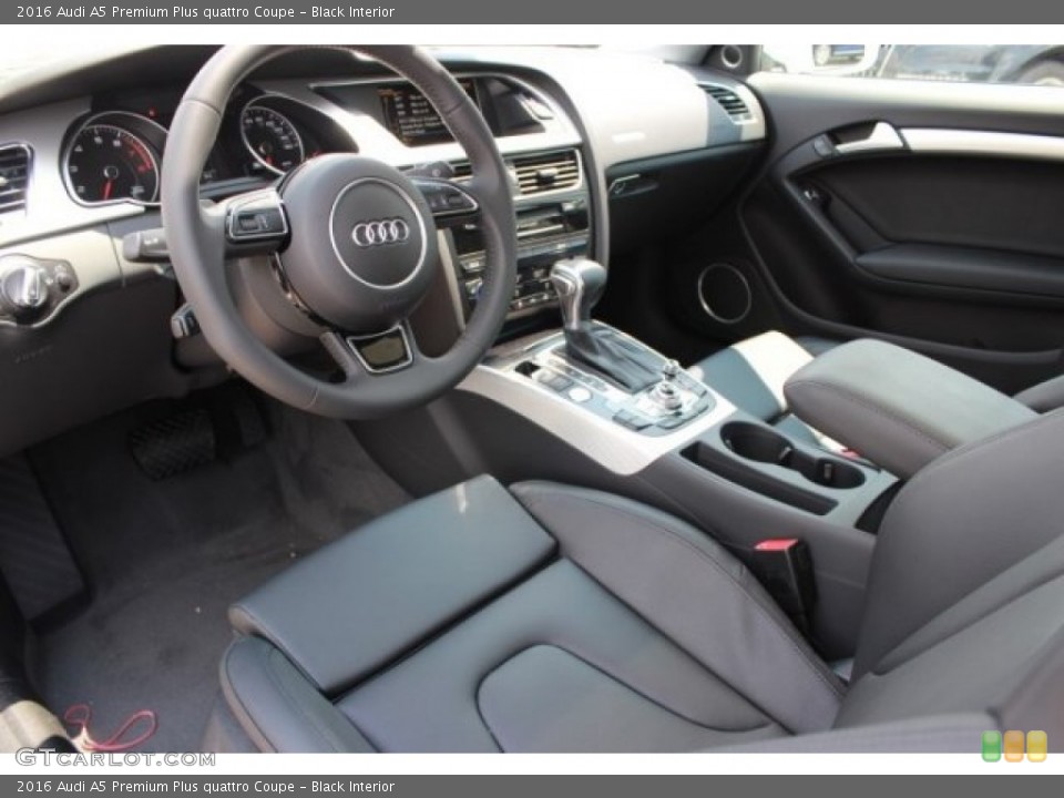 Black Interior Photo for the 2016 Audi A5 Premium Plus quattro Coupe #106772645