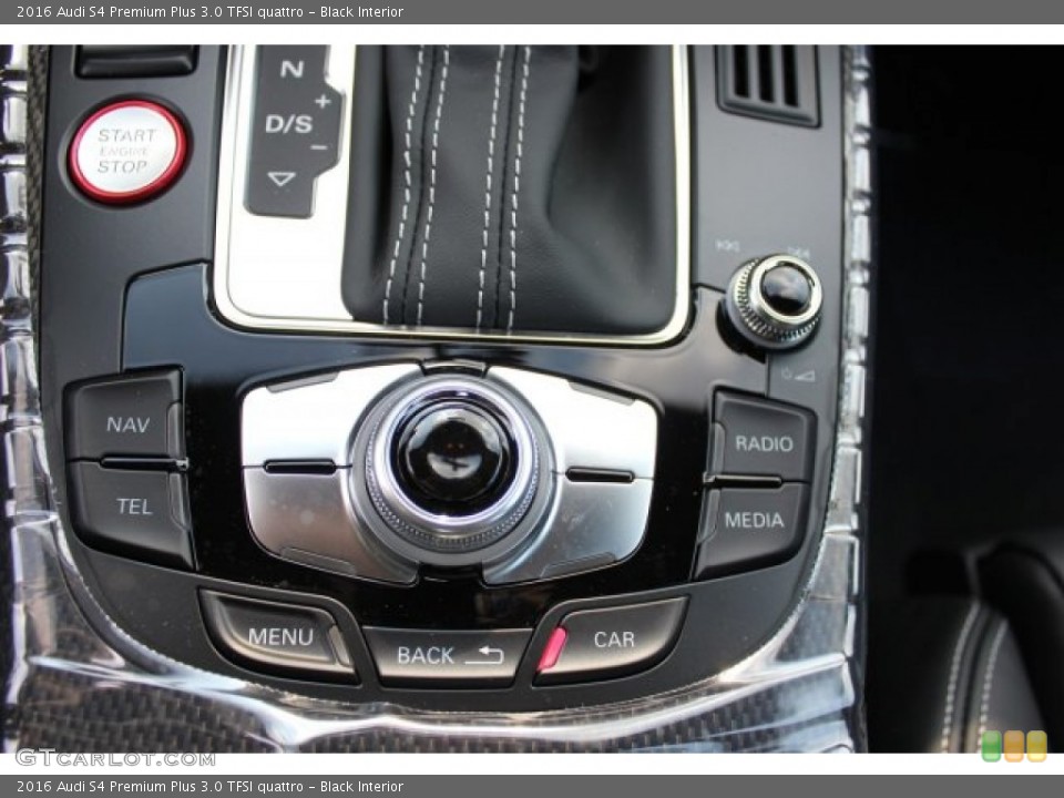 Black Interior Controls for the 2016 Audi S4 Premium Plus 3.0 TFSI quattro #106773756