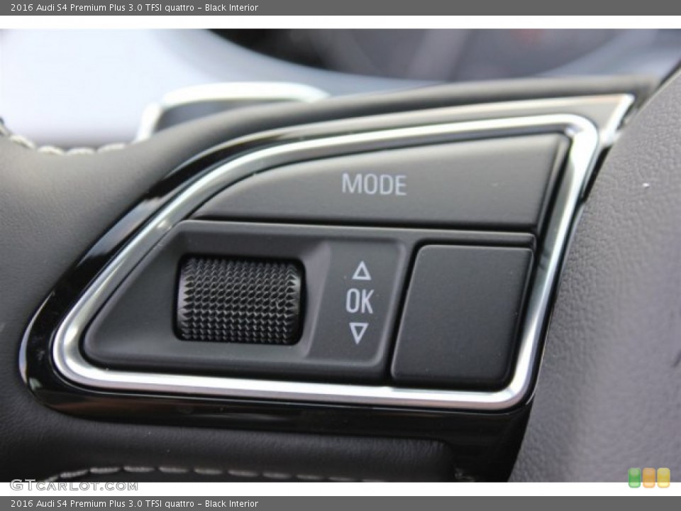 Black Interior Controls for the 2016 Audi S4 Premium Plus 3.0 TFSI quattro #106773950