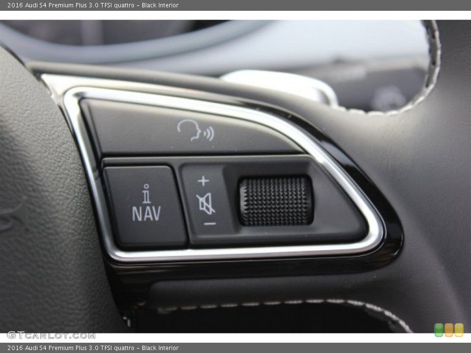 Black Interior Controls for the 2016 Audi S4 Premium Plus 3.0 TFSI quattro #106773959