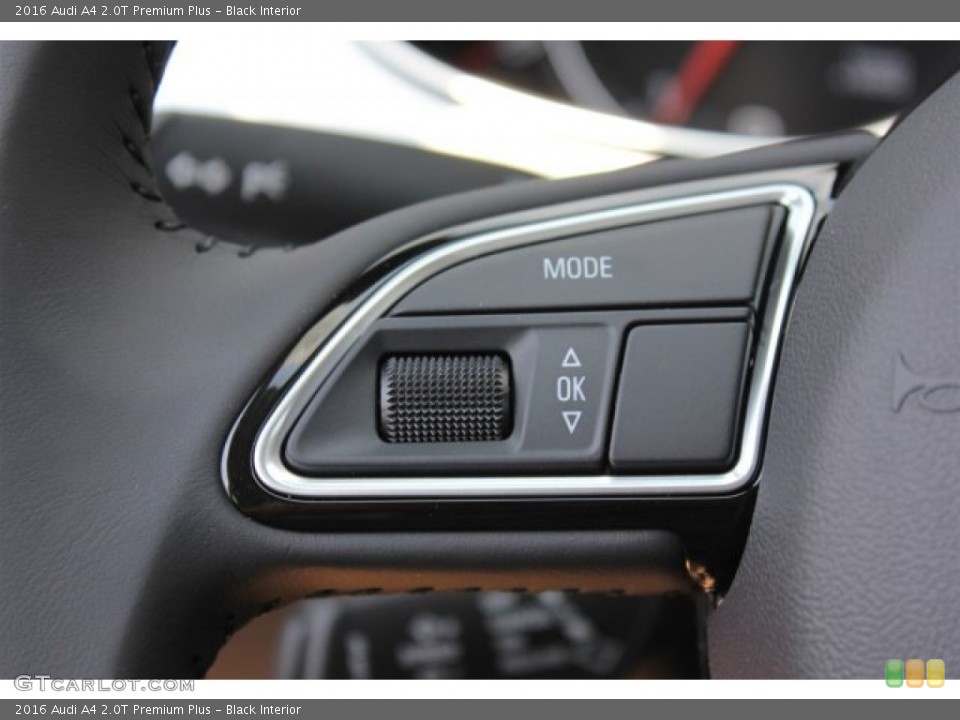Black Interior Controls for the 2016 Audi A4 2.0T Premium Plus #106775447