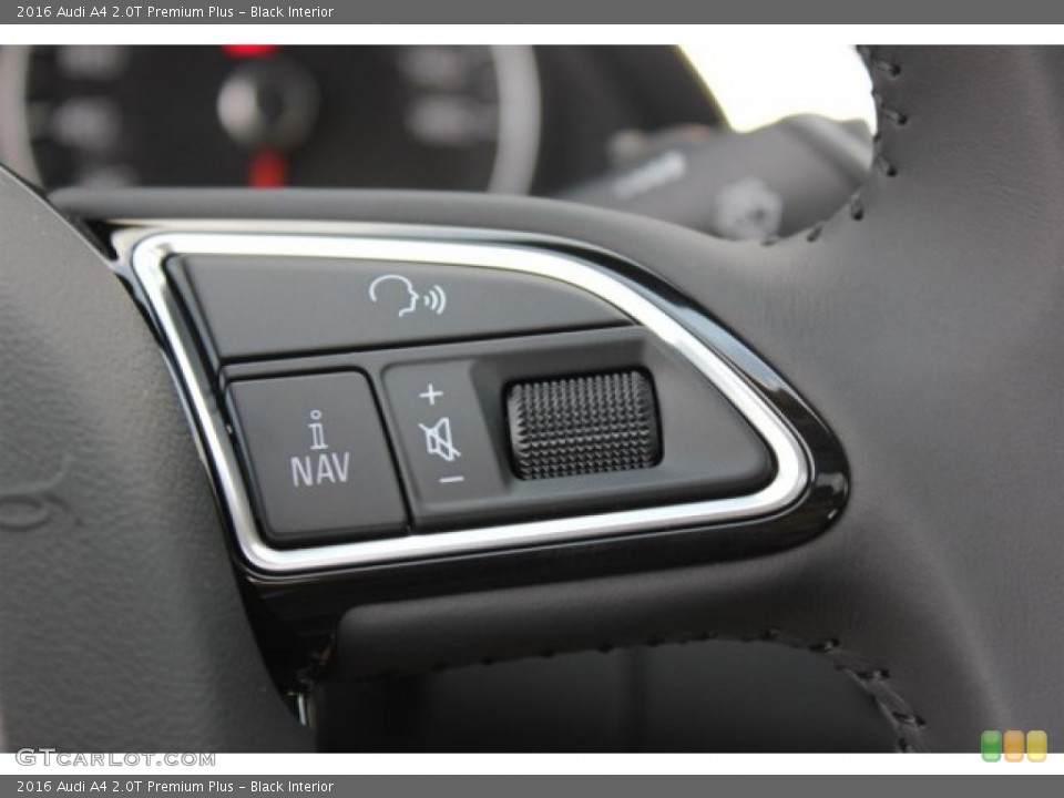 Black Interior Controls for the 2016 Audi A4 2.0T Premium Plus #106775459
