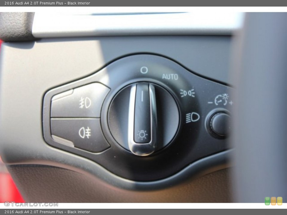 Black Interior Controls for the 2016 Audi A4 2.0T Premium Plus #106775474