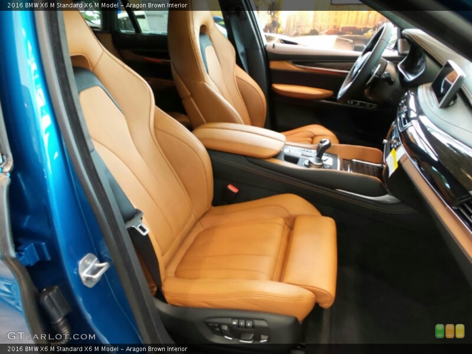 Aragon Brown Interior Photo for the 2016 BMW X6 M  #106779893