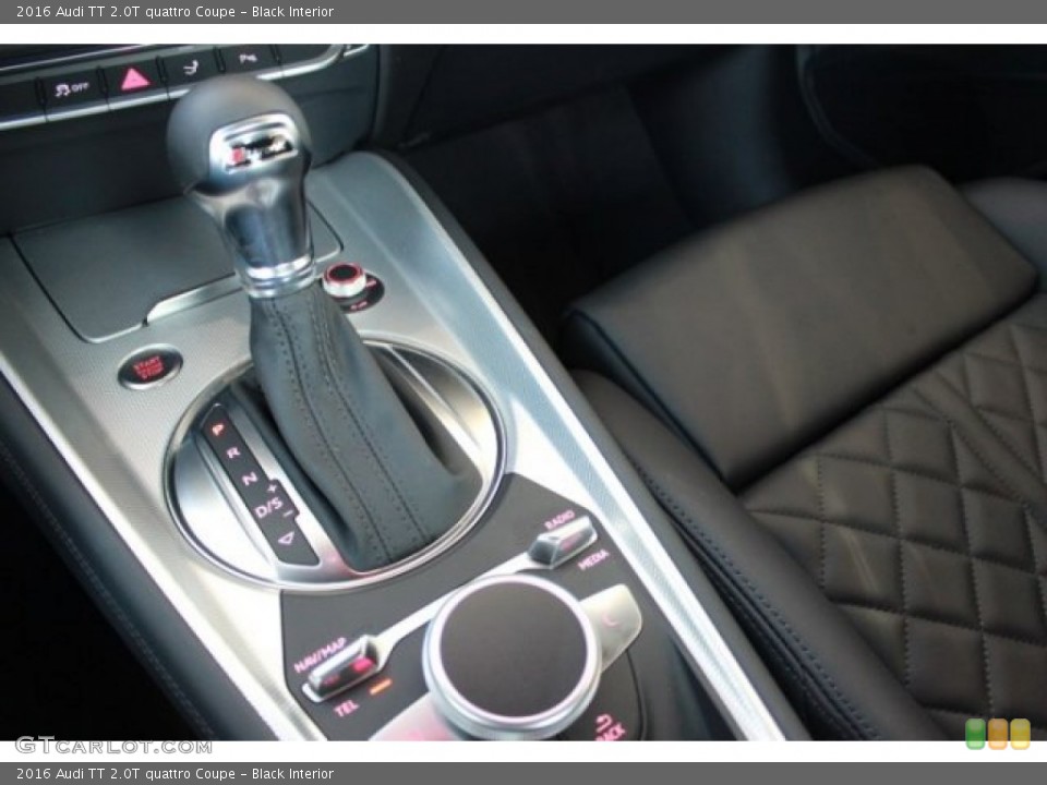 Black Interior Transmission for the 2016 Audi TT 2.0T quattro Coupe #106780030