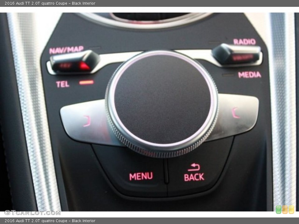 Black Interior Controls for the 2016 Audi TT 2.0T quattro Coupe #106780073