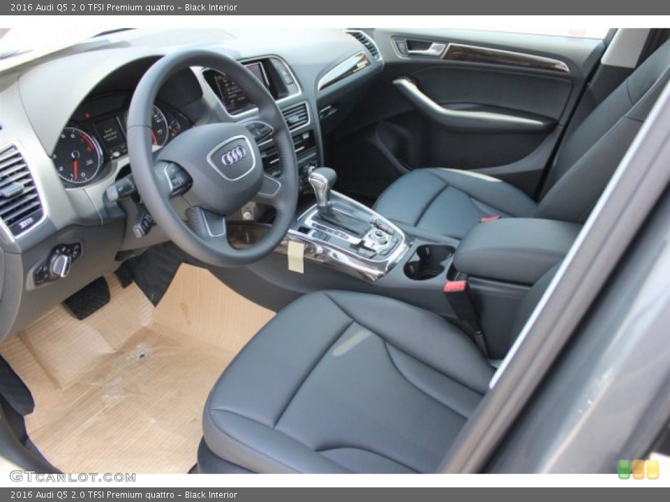 Black Interior Photo for the 2016 Audi Q5 2.0 TFSI Premium quattro #106784849