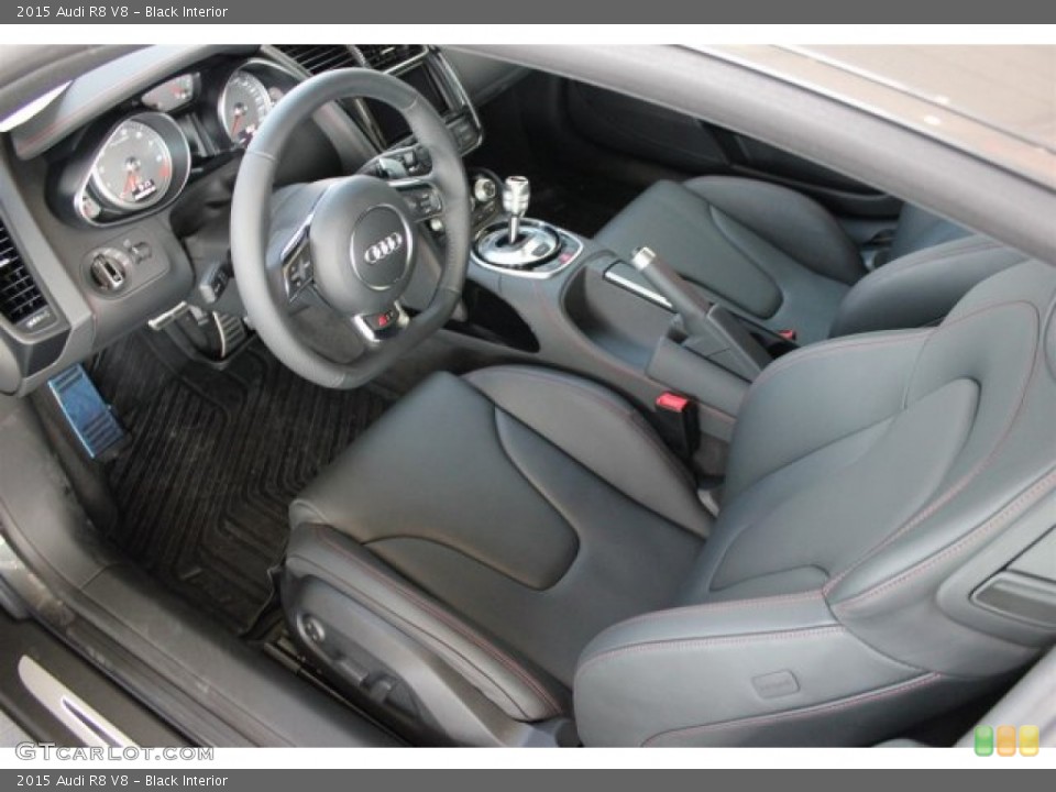 Black Interior Photo for the 2015 Audi R8 V8 #106785476
