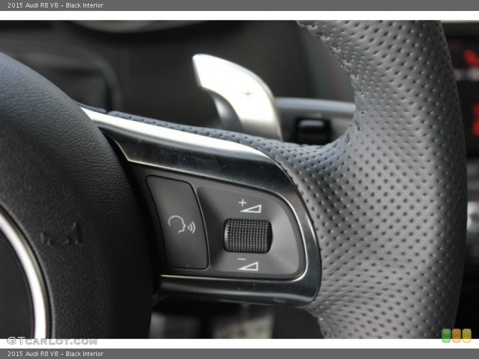 Black Interior Controls for the 2015 Audi R8 V8 #106785515