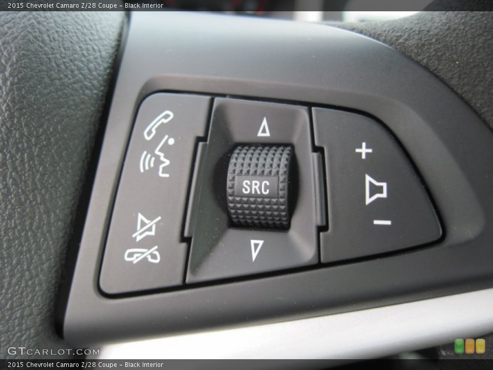 Black Interior Controls for the 2015 Chevrolet Camaro Z/28 Coupe #106796067