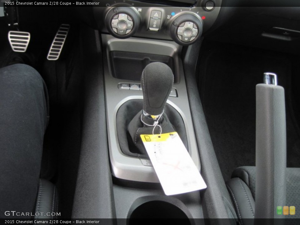 Black Interior Transmission for the 2015 Chevrolet Camaro Z/28 Coupe #106796133