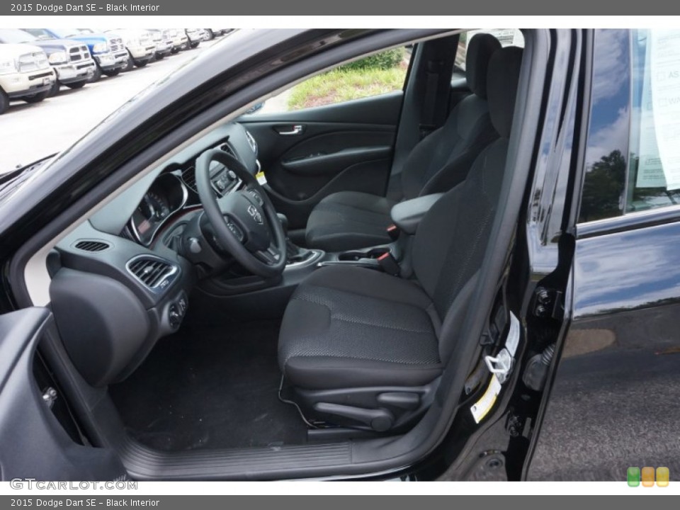 Black Interior Photo for the 2015 Dodge Dart SE #106797594