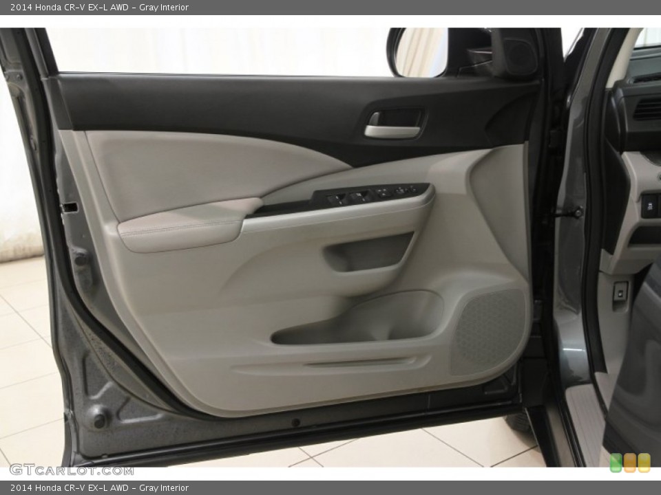 Gray Interior Door Panel for the 2014 Honda CR-V EX-L AWD #106801698