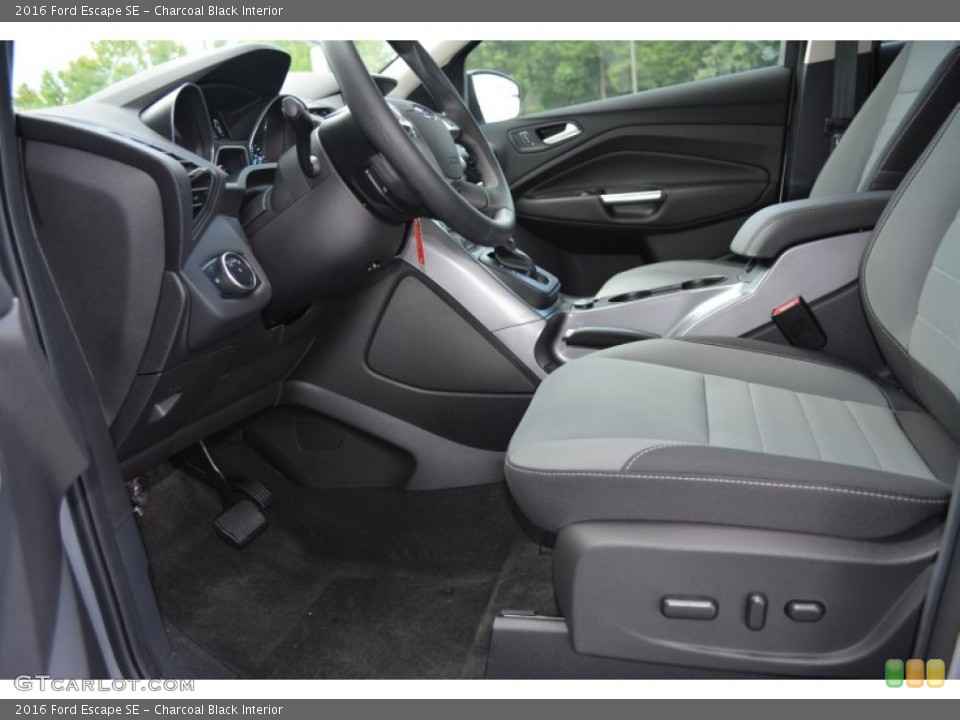 Charcoal Black Interior Front Seat for the 2016 Ford Escape SE #106804518