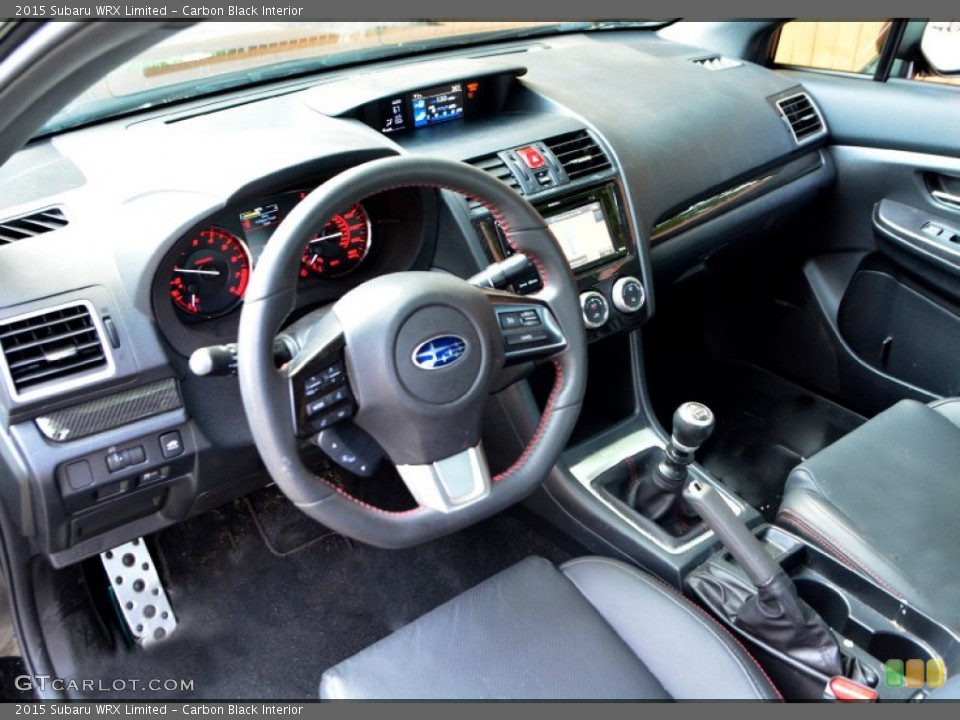 Carbon Black Interior Photo for the 2015 Subaru WRX Limited #106809603