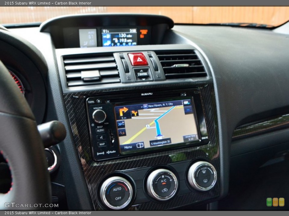Carbon Black Interior Controls for the 2015 Subaru WRX Limited #106809630