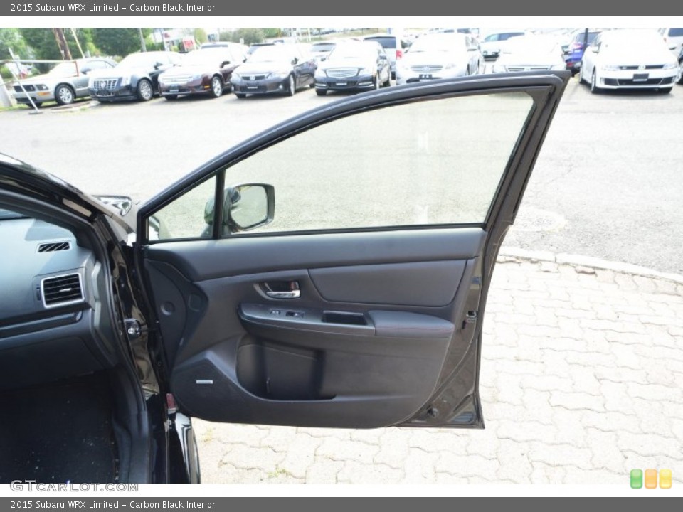Carbon Black Interior Door Panel for the 2015 Subaru WRX Limited #106809639