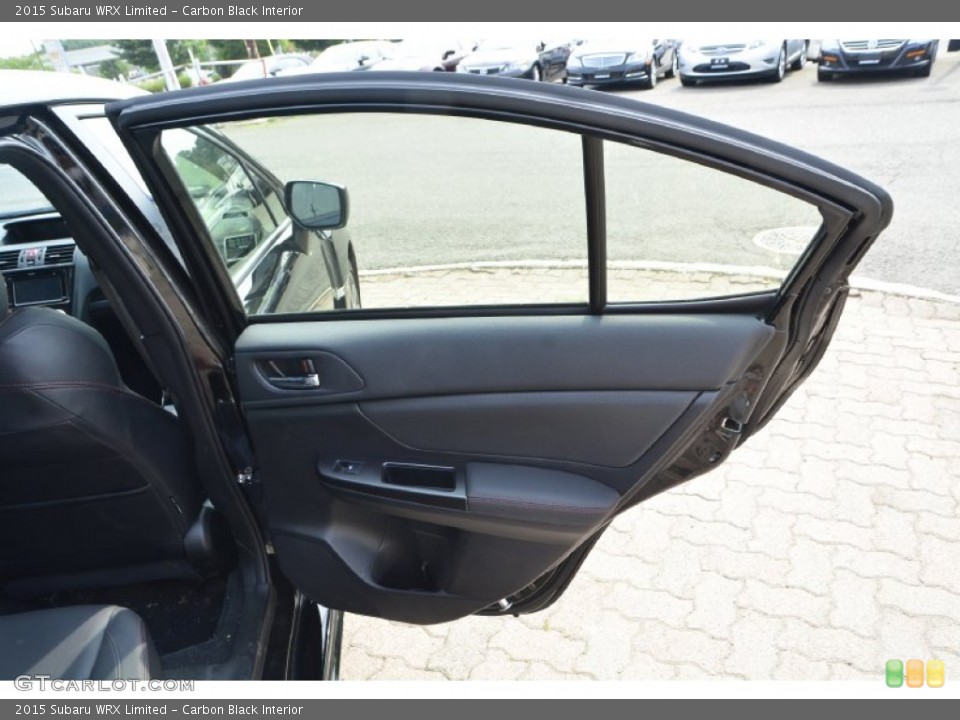 Carbon Black Interior Door Panel for the 2015 Subaru WRX Limited #106809642