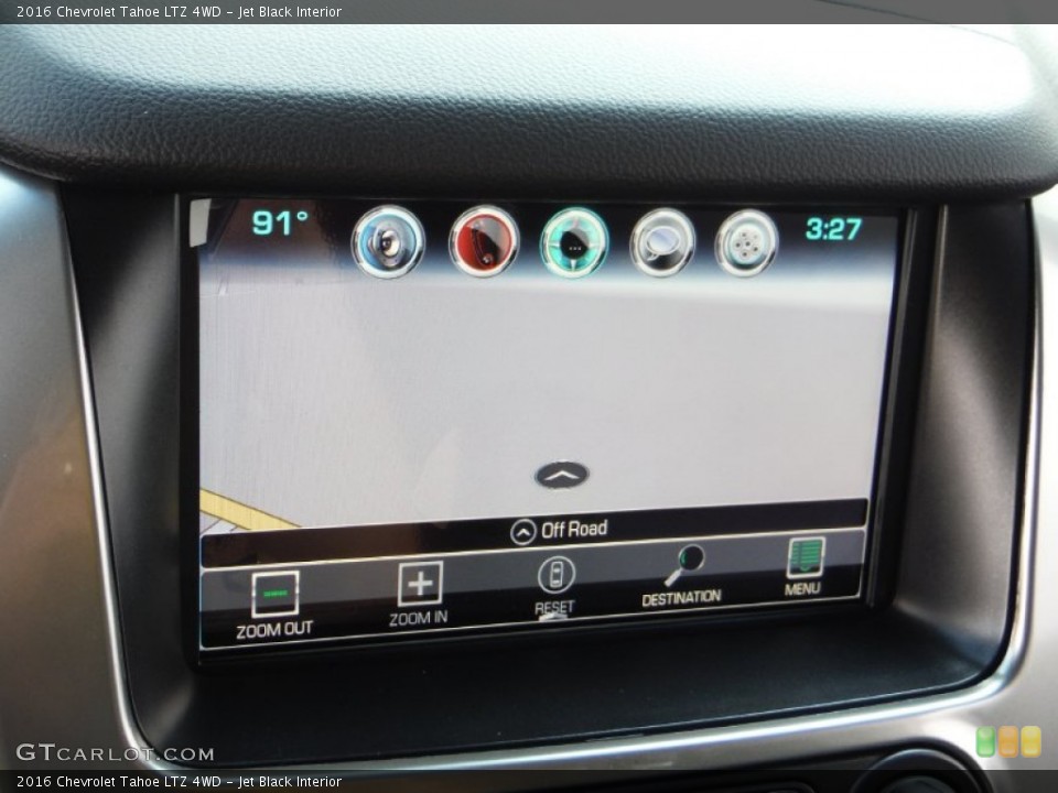 Jet Black Interior Controls for the 2016 Chevrolet Tahoe LTZ 4WD #106812447