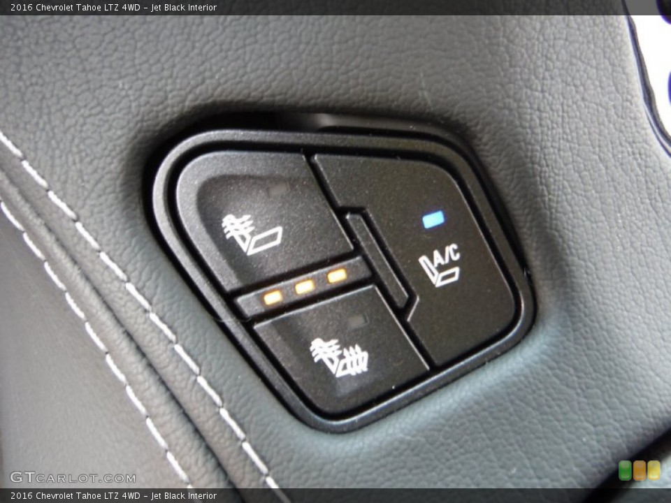 Jet Black Interior Controls for the 2016 Chevrolet Tahoe LTZ 4WD #106812495