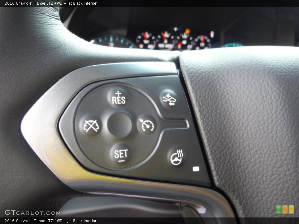 Jet Black Interior Controls for the 2016 Chevrolet Tahoe LTZ 4WD #106812554