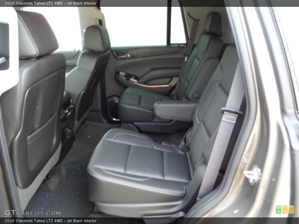 Jet Black Interior Rear Seat for the 2016 Chevrolet Tahoe LTZ 4WD #106812756
