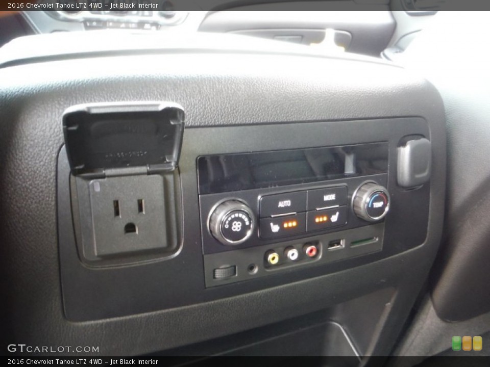 Jet Black Interior Controls for the 2016 Chevrolet Tahoe LTZ 4WD #106812771