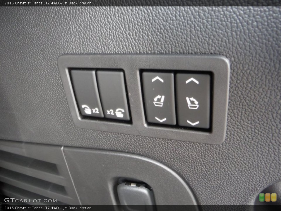 Jet Black Interior Controls for the 2016 Chevrolet Tahoe LTZ 4WD #106812861