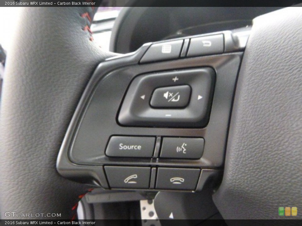 Carbon Black Interior Controls for the 2016 Subaru WRX Limited #106817307