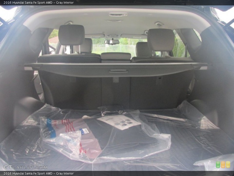 Gray Interior Trunk for the 2016 Hyundai Santa Fe Sport AWD #106822434