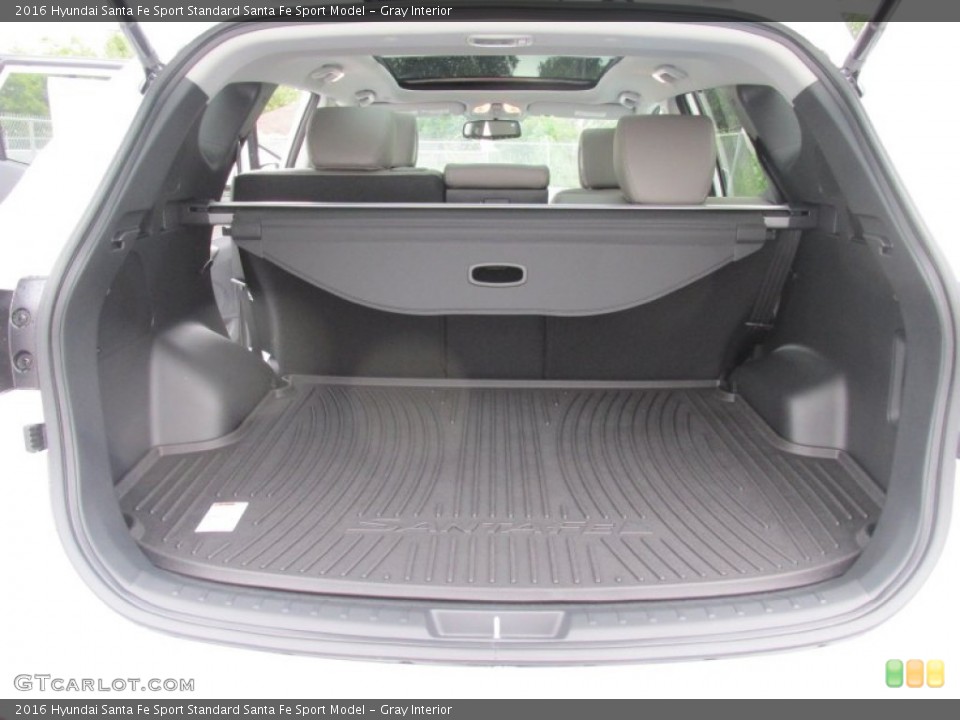 Gray Interior Trunk for the 2016 Hyundai Santa Fe Sport  #106823101