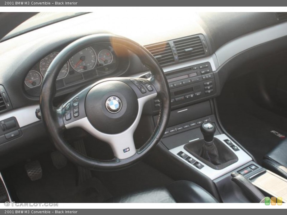 Black Interior Photo for the 2001 BMW M3 Convertible #106828659