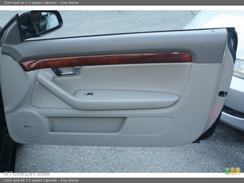 Grey Interior Door Panel for the 2004 Audi A4 3.0 quattro Cabriolet #106831350