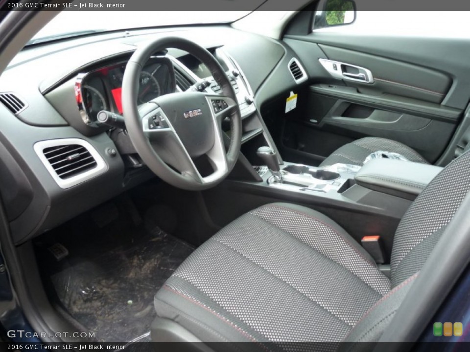Jet Black Interior Photo for the 2016 GMC Terrain SLE #106833597