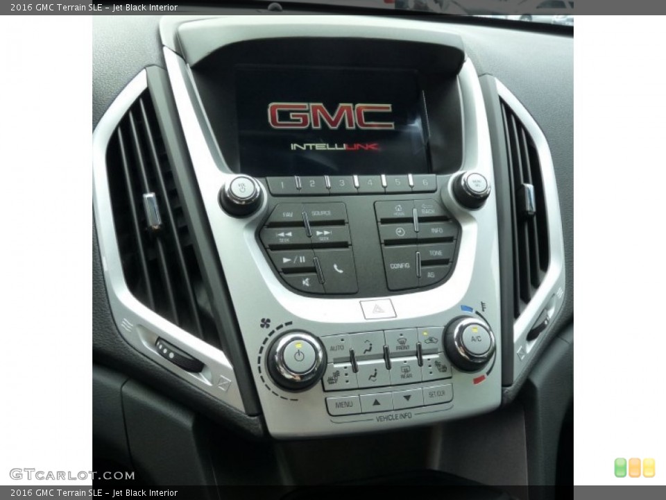 Jet Black Interior Controls for the 2016 GMC Terrain SLE #106833633