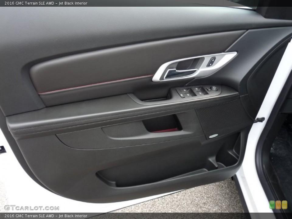 Jet Black Interior Door Panel for the 2016 GMC Terrain SLE AWD #106833777