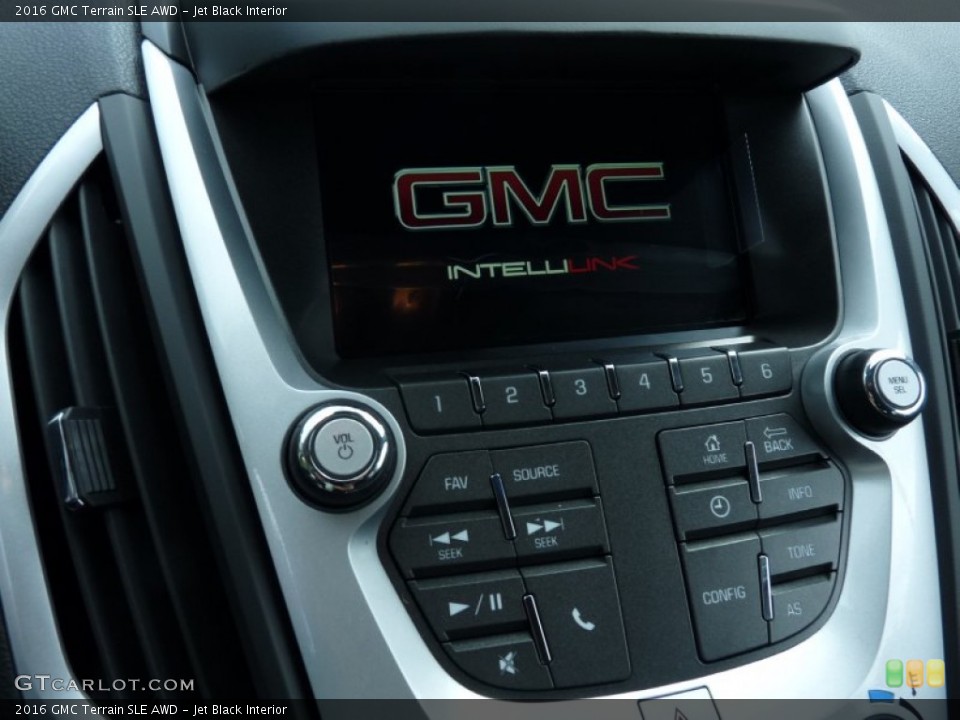 Jet Black Interior Controls for the 2016 GMC Terrain SLE AWD #106833831