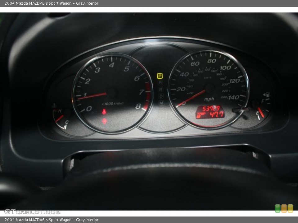 Gray Interior Gauges for the 2004 Mazda MAZDA6 s Sport Wagon #106837402
