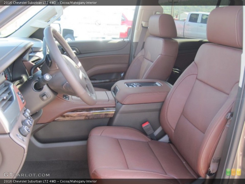 Cocoa/Mahogany Interior Photo for the 2016 Chevrolet Suburban LTZ 4WD #106852731