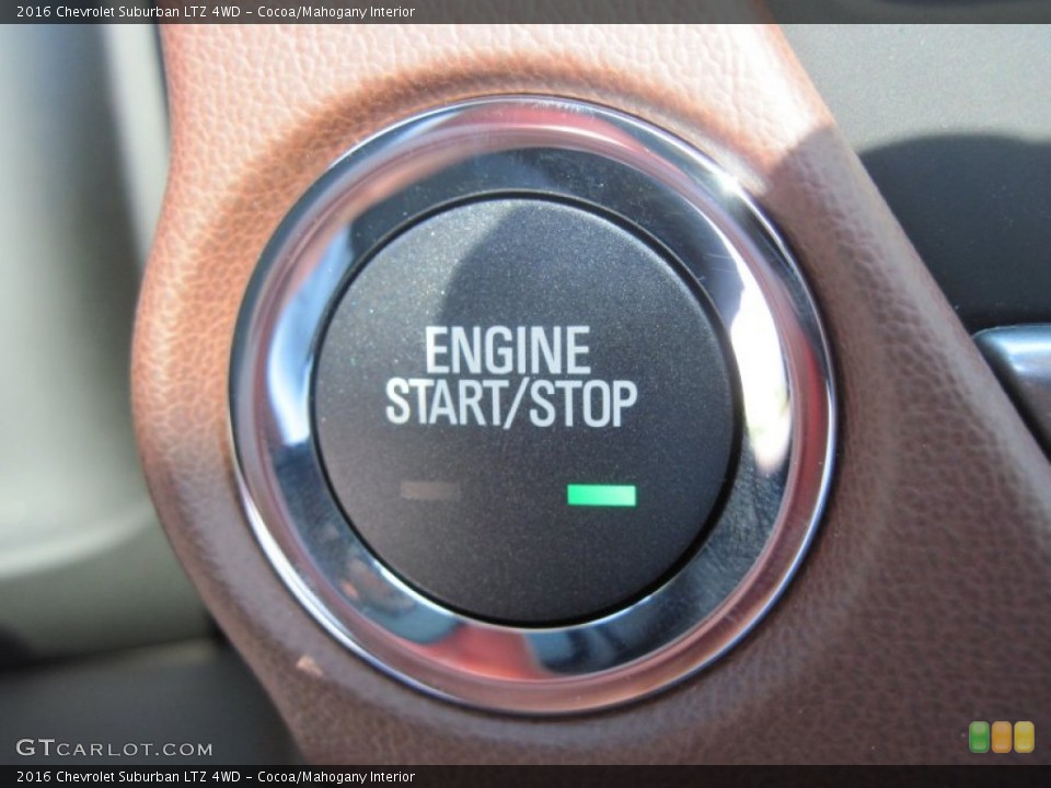 Cocoa/Mahogany Interior Controls for the 2016 Chevrolet Suburban LTZ 4WD #106852860