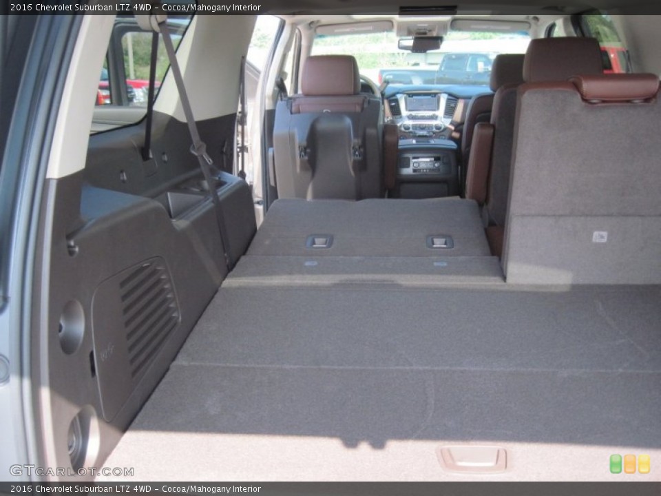 Cocoa/Mahogany Interior Trunk for the 2016 Chevrolet Suburban LTZ 4WD #106853326
