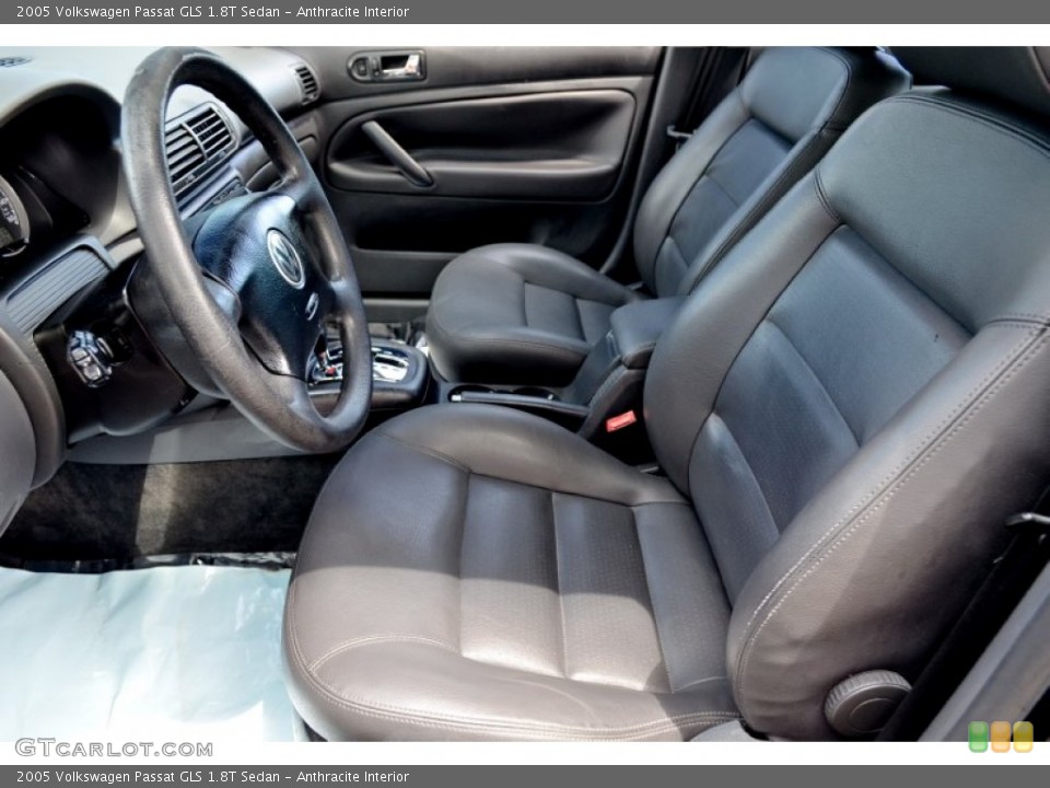 Anthracite Interior Front Seat for the 2005 Volkswagen Passat GLS 1.8T Sedan #106864890