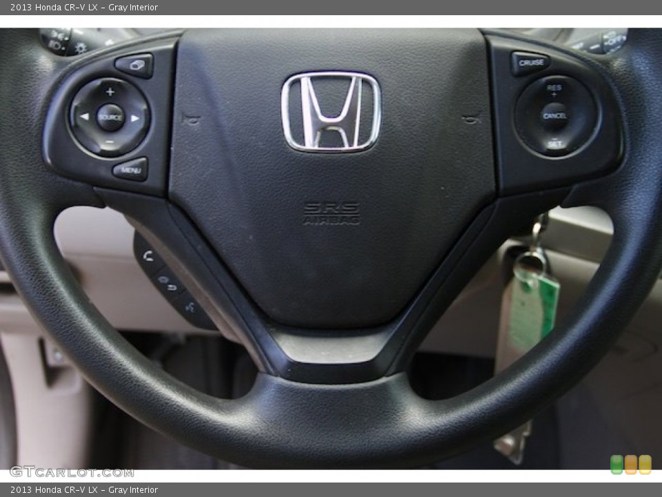 Gray Interior Steering Wheel for the 2013 Honda CR-V LX #106871013