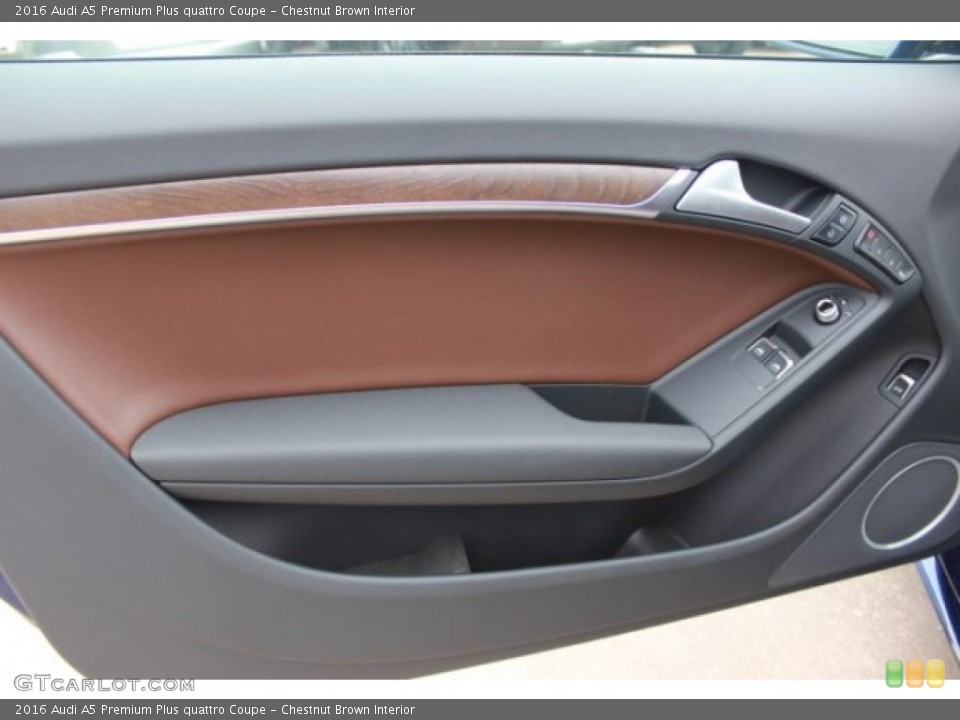 Chestnut Brown Interior Door Panel for the 2016 Audi A5 Premium Plus quattro Coupe #106880037