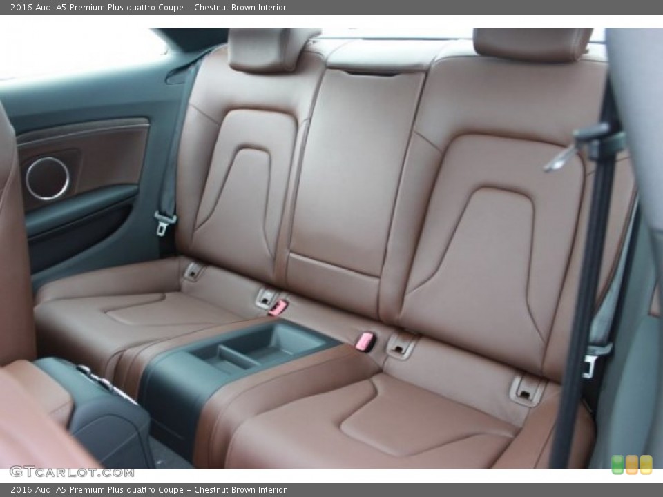 Chestnut Brown 2016 Audi A5 Interiors