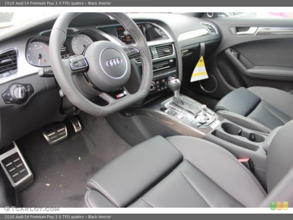Black Interior Photo for the 2016 Audi S4 Premium Plus 3.0 TFSI quattro #106881276