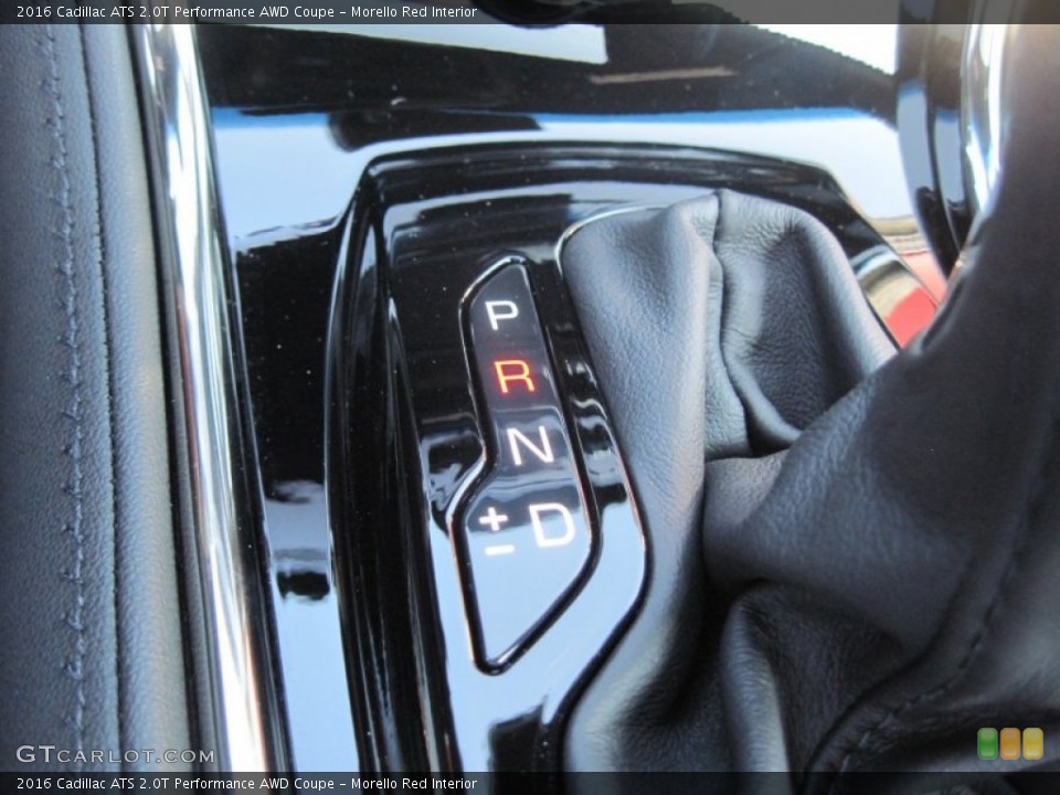 Morello Red Interior Transmission For The 2016 Cadillac Ats