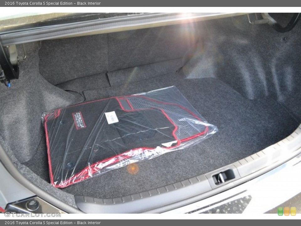 Black Interior Trunk for the 2016 Toyota Corolla S Special Edition #106898354