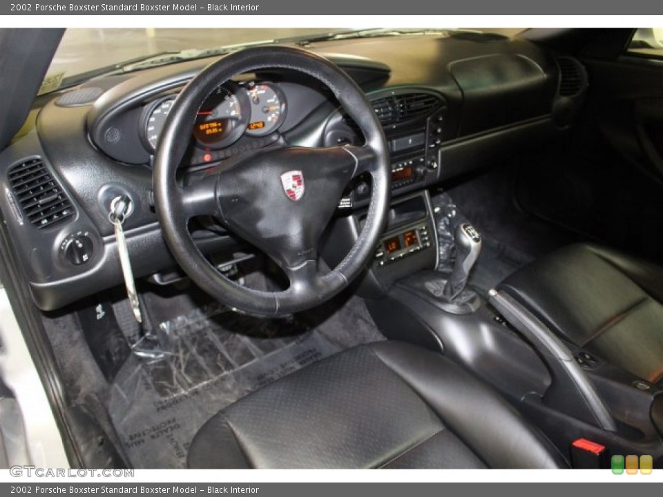 Black Interior Photo for the 2002 Porsche Boxster  #106899725
