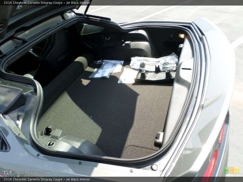 Jet Black Interior Trunk for the 2016 Chevrolet Corvette Stingray Coupe #106906249